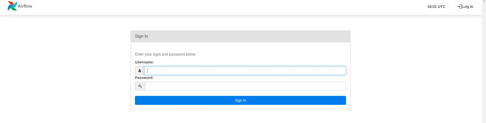Airflow UI