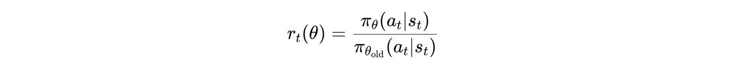 PPO probability ratio