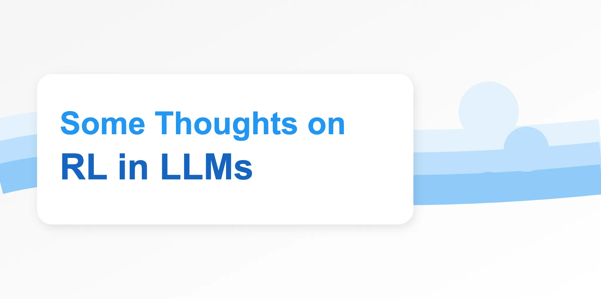 Reinforcement Learning in LLMs