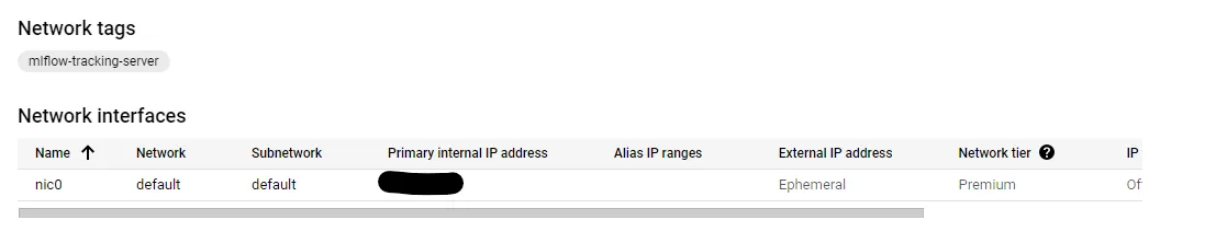 VM networking configuration